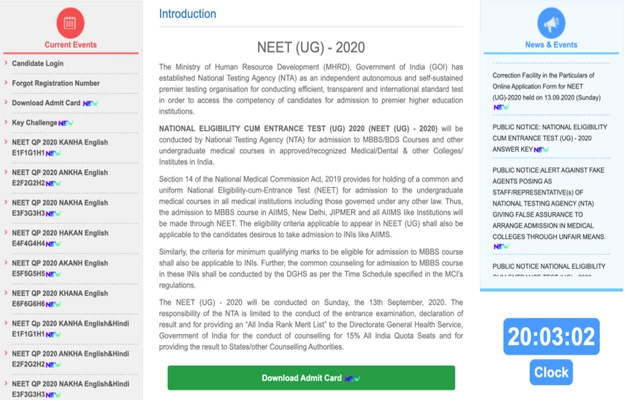 neet 2020 question paper