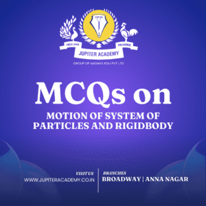 NEET MCQS ON MOTION OF SYSTEM OF PARTICLES AND RIGIDBODY