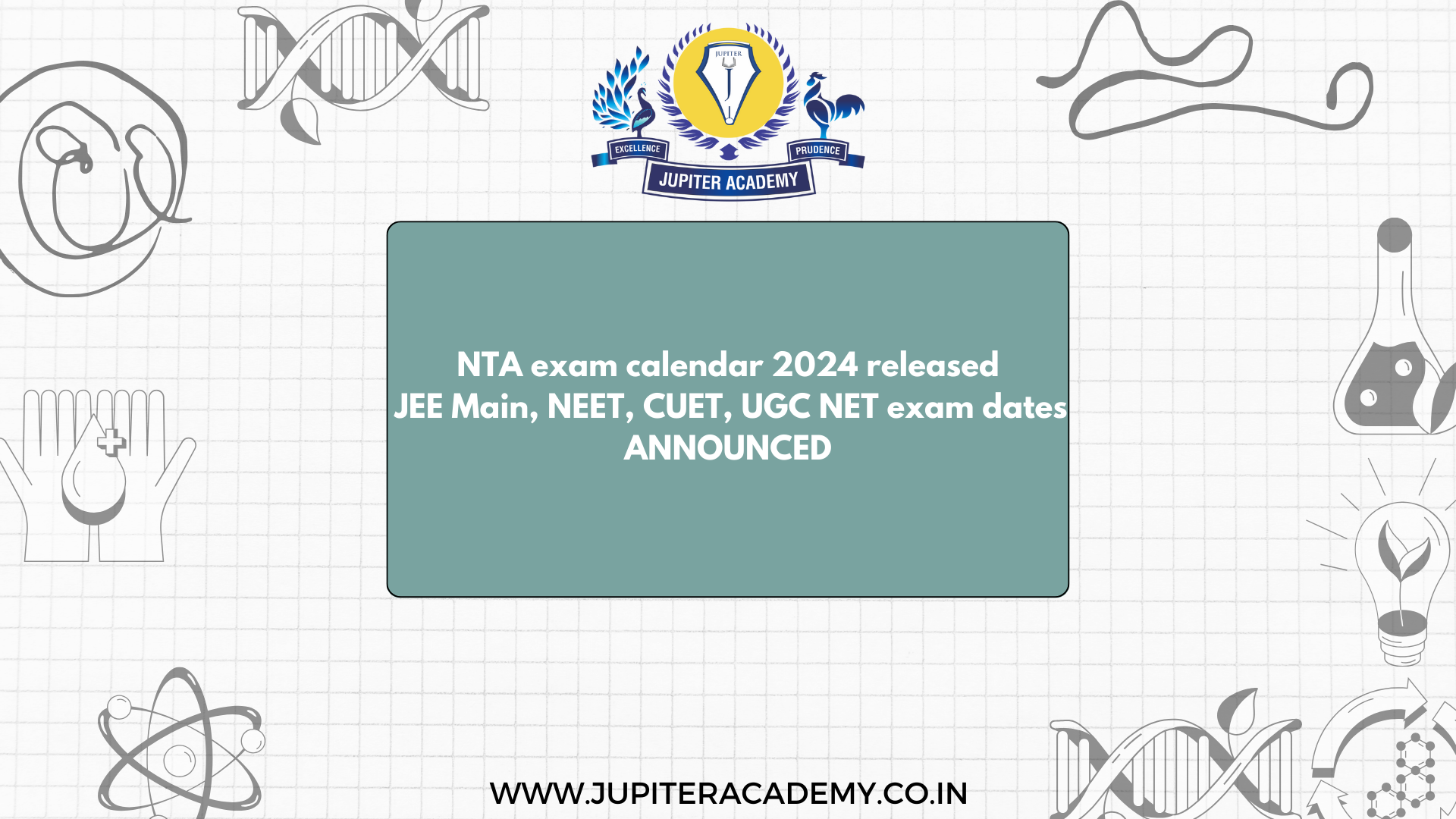 You are currently viewing NTA 2024 EXAM CALENDAR – JEE Main, NEET, CUET, UGC NET Exam dates Announced