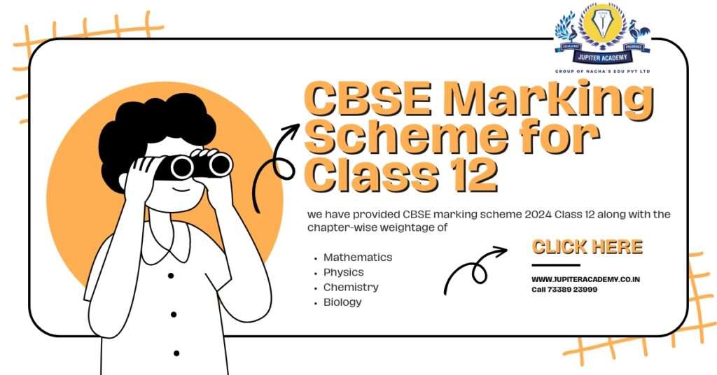 Class 12 CBSE 2024-25 Exam Pattern and Marking Scheme for Physics Chemistry Mathematics and Biology