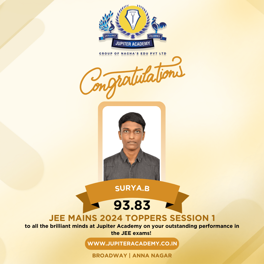 Jupiter Academy Result Achiever