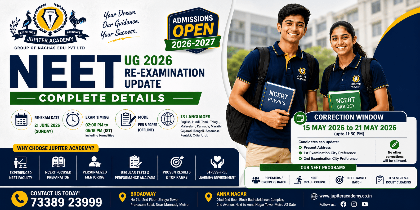 Best NEET coaching centre in Chennai | J...